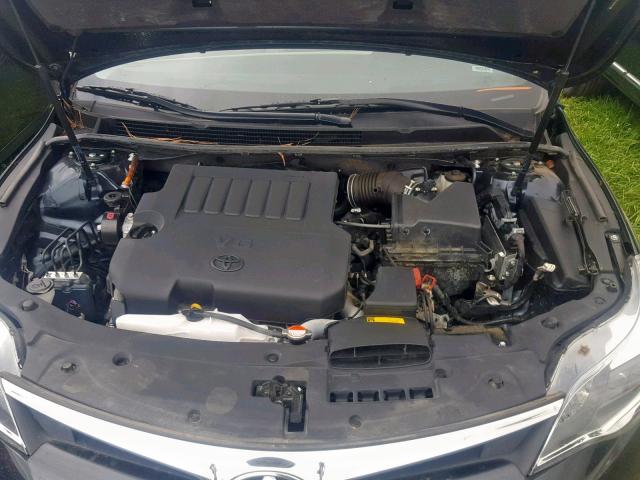4T1BK1EB7GU204862 - 2016 TOYOTA AVALON XLE BLACK photo 7