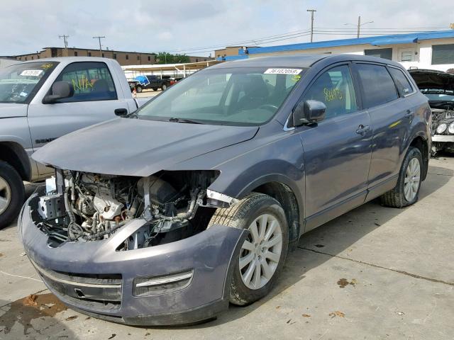 JM3TB28A980123962 - 2008 MAZDA CX-9 GRAY photo 2