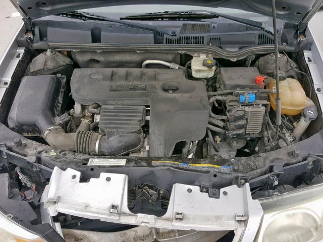 1G8AJ55F87Z187063 - 2007 SATURN ION LEVEL SILVER photo 7