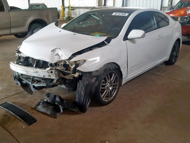 JTKDE167760123826 - 2006 TOYOTA SCION TC WHITE photo 2