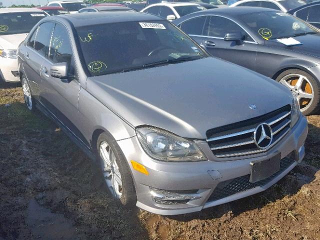 WDDGF4HB3EG243638 - 2014 MERCEDES-BENZ C 250 GRAY photo 1