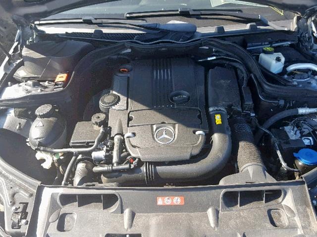 WDDGF4HB3EG243638 - 2014 MERCEDES-BENZ C 250 GRAY photo 7