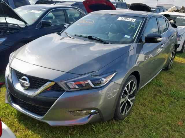 1N4AA6AP9HC447801 - 2017 NISSAN MAXIMA 3.5 GRAY photo 2