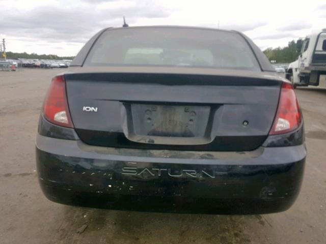 1G8AJ55F07Z149892 - 2007 SATURN ION LEVEL BLACK photo 9