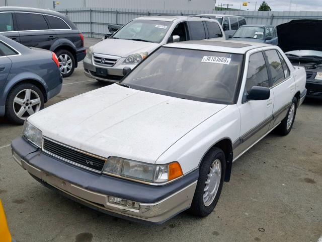 JH4KA4640JC020190 - 1988 ACURA LEGEND SR WHITE photo 2