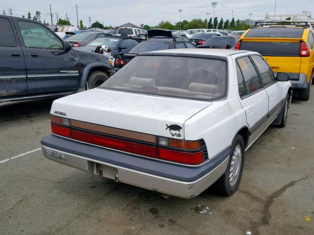 JH4KA4640JC020190 - 1988 ACURA LEGEND SR WHITE photo 4