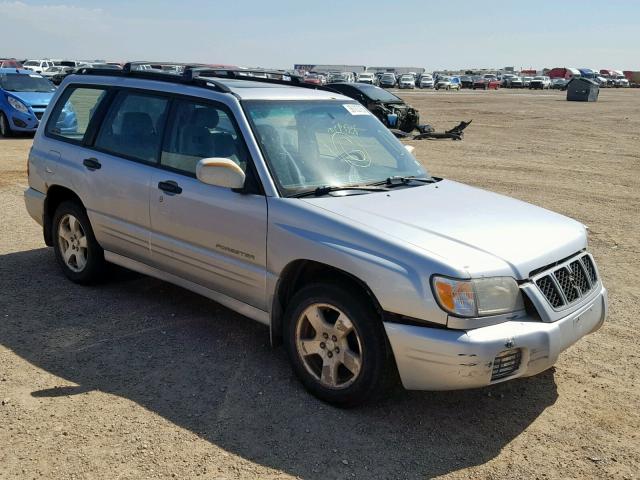 JF1SF65632H758416 - 2002 SUBARU FORESTER S SILVER photo 1