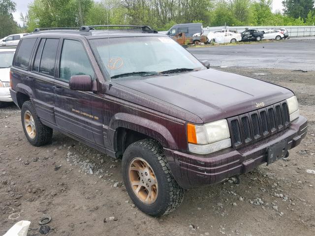 1J4GZ78S9WC141847 - 1998 JEEP GRAND CHER PURPLE photo 1