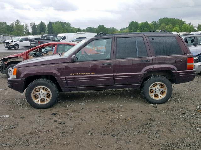 1J4GZ78S9WC141847 - 1998 JEEP GRAND CHER PURPLE photo 9