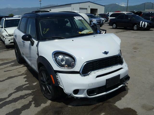 WMWZC3C55DWP23804 - 2013 MINI COOPER S C WHITE photo 1