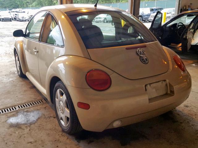 3VWCD21C01M475360 - 2001 VOLKSWAGEN NEW BEETLE Qızıl foto 3