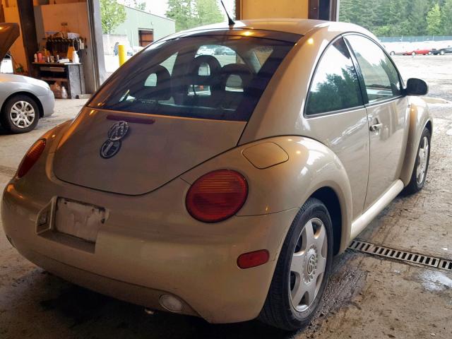 3VWCD21C01M475360 - 2001 VOLKSWAGEN NEW BEETLE Qızıl foto 4