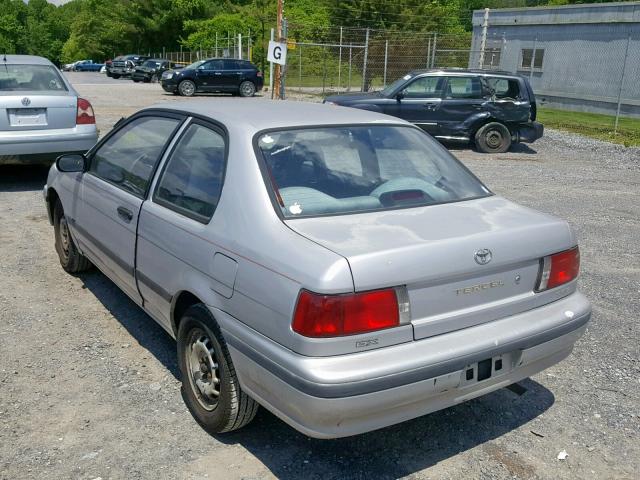 JT2EL43SXP0271359 - 1993 TOYOTA TERCEL DX SILVER photo 3