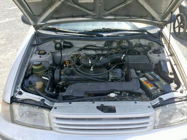 JT2EL43SXP0271359 - 1993 TOYOTA TERCEL DX SILVER photo 7