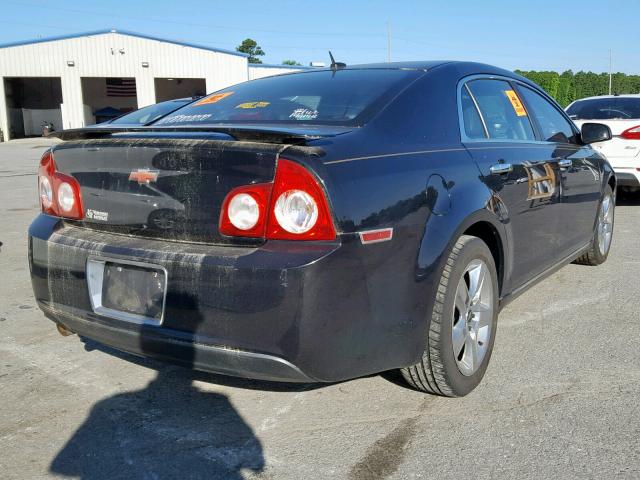 1G1ZE5E04AF285842 - 2010 CHEVROLET MALIBU LTZ შავი ფოტო 4