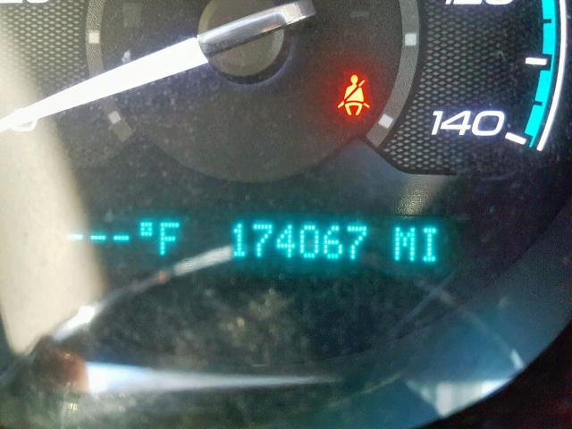 1G1ZE5E04AF285842 - 2010 CHEVROLET MALIBU LTZ შავი ფოტო 8