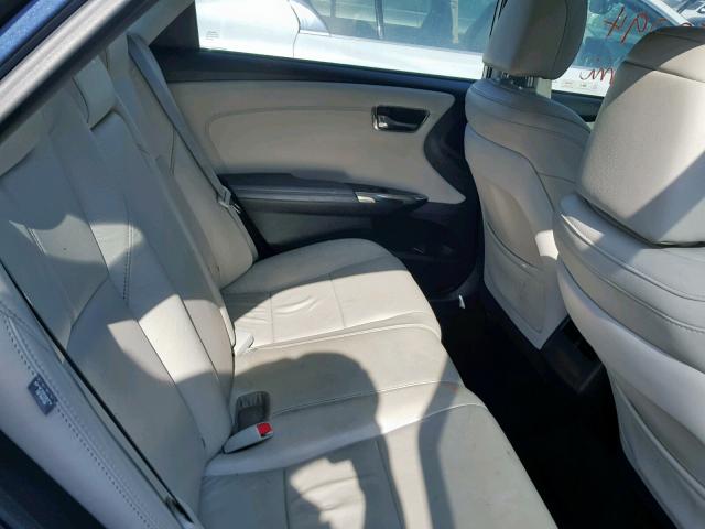 4T1BK1EB5FU167647 - 2015 TOYOTA AVALON XLE BLUE photo 6