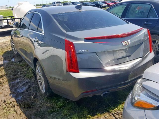 1G6AB5RX1H0116026 - 2017 CADILLAC ATS LUXURY GRAY photo 3