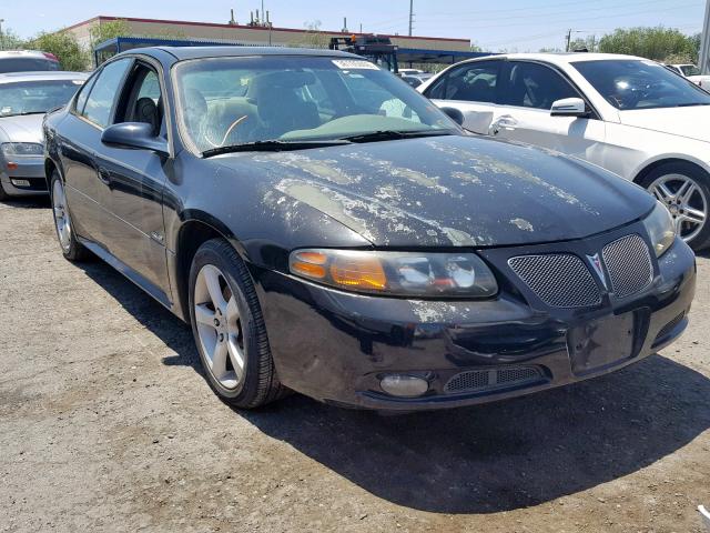 1G2HZ54Y05U155707 - 2005 PONTIAC BONNEVILLE BLACK photo 1