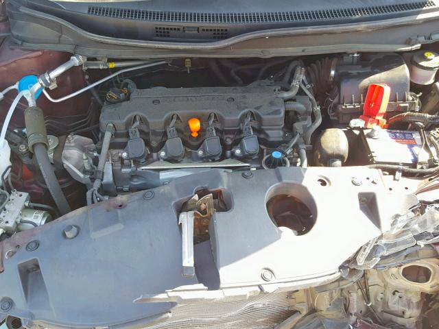 19XFB2F9XDE084847 - 2013 HONDA CIVIC EXL 勃艮第红 照片 7