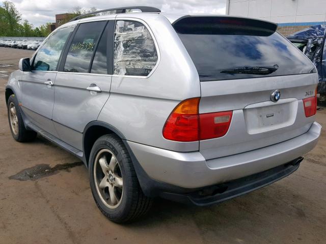 WBAFB33551LH19693 - 2001 BMW X5 4.4I GRAY photo 3