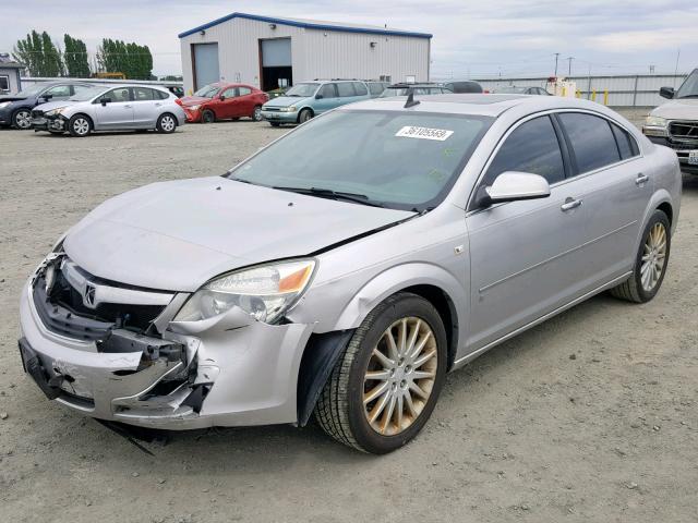 1G8ZV57767F142864 - 2007 SATURN AURA XR SILVER photo 2