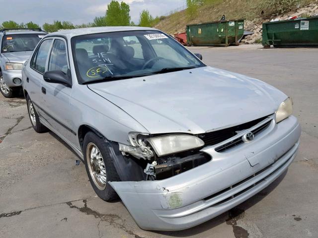 1NXBR12E8YZ409683 - 2000 TOYOTA COROLLA VE SILVER photo 1