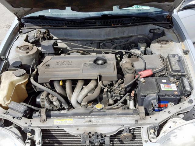 1NXBR12E8YZ409683 - 2000 TOYOTA COROLLA VE SILVER photo 7