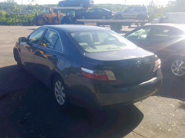 4T1BB46K09U101902 - 2009 TOYOTA CAMRY HYBR GRAY photo 3