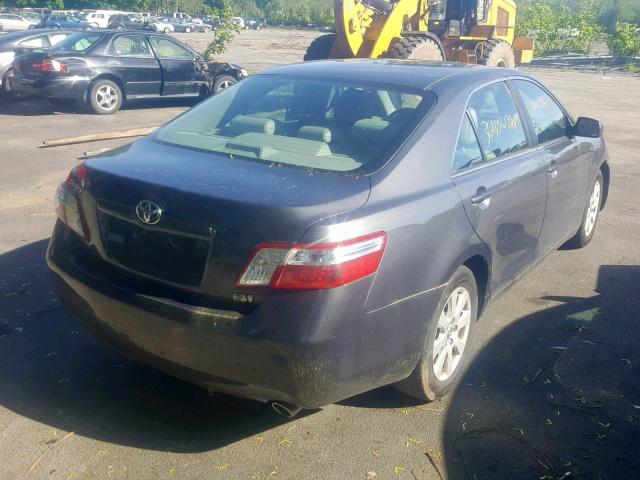 4T1BB46K09U101902 - 2009 TOYOTA CAMRY HYBR GRAY photo 4