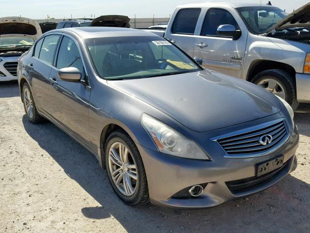 JN1CV6AR7BM410713 - 2011 INFINITI G37 GRAY photo 1