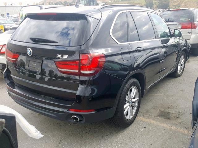 5UXKR2C54E0H34165 - 2014 BMW X5 SDRIVE3 BLACK photo 4