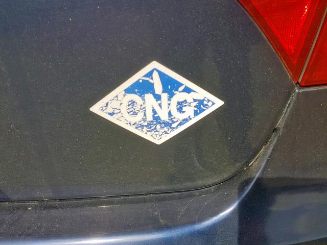 1HGFA46596L000220 - 2006 HONDA CIVIC GX BLUE photo 9