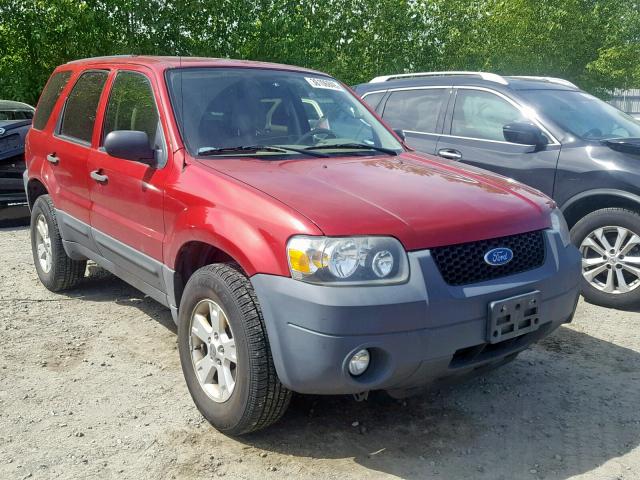 1FMYU931X7KA11016 - 2007 FORD ESCAPE XLT RED photo 1