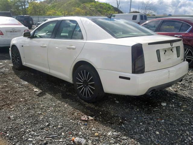 1G6DW677960218276 - 2006 CADILLAC STS WHITE photo 3