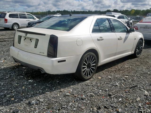 1G6DW677960218276 - 2006 CADILLAC STS WHITE photo 4