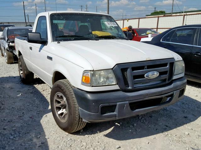 1FTYR10D86PA88314 - 2006 FORD RANGER WHITE photo 1