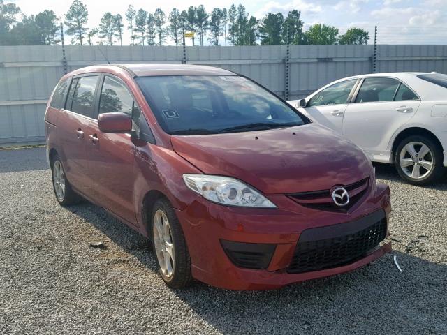 JM1CR2W32A0384090 - 2010 MAZDA 5 MAROON photo 1