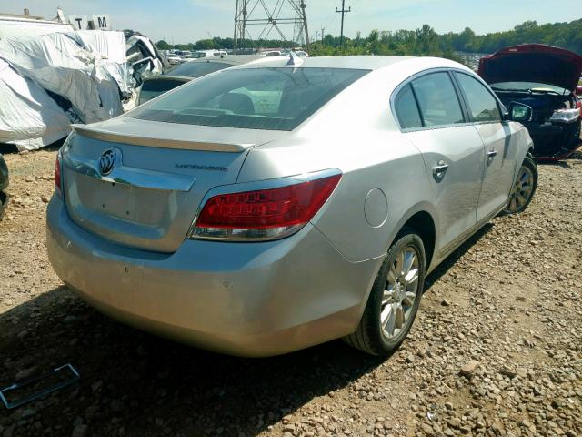 1G4GD5GR5CF243823 - 2012 BUICK LACROSSE P SILVER photo 4