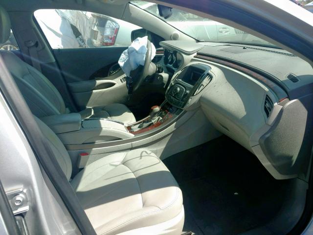 1G4GD5GR5CF243823 - 2012 BUICK LACROSSE P SILVER photo 5