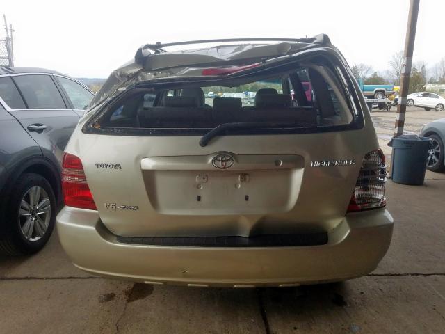 JTEHF21A830158199 - 2003 TOYOTA HIGHLANDER LIMITED  photo 9