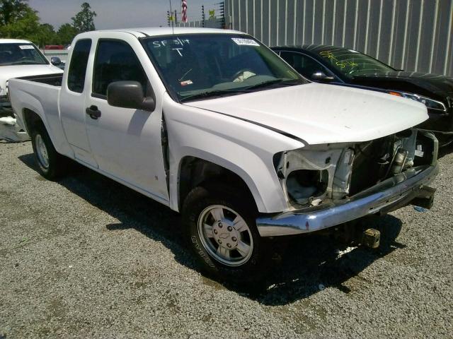 1GCCS19E088229075 - 2008 CHEVROLET COLORADO WHITE photo 1