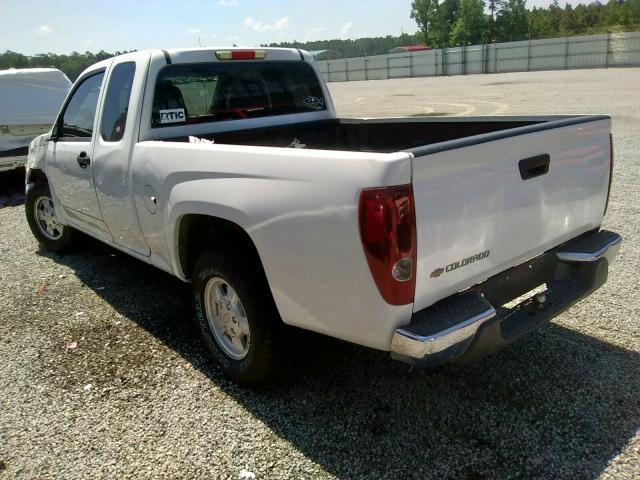 1GCCS19E088229075 - 2008 CHEVROLET COLORADO WHITE photo 3