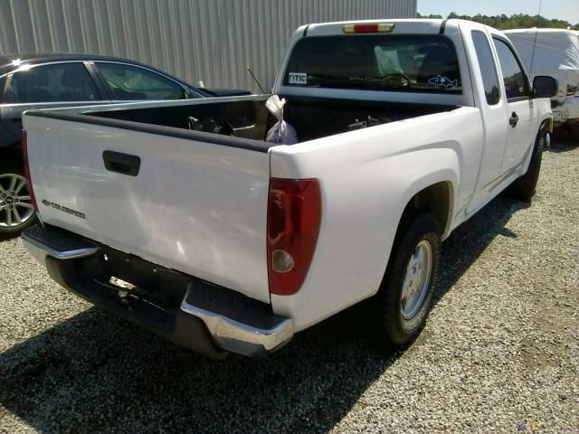 1GCCS19E088229075 - 2008 CHEVROLET COLORADO WHITE photo 4