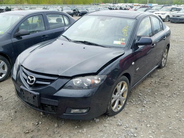 JM1BK324871764297 - 2007 MAZDA 3 S BLACK photo 2