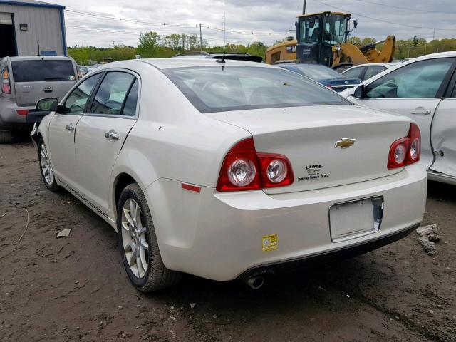 1G1ZE5E12BF330240 - 2011 CHEVROLET MALIBU LTZ თეთრი ფოტო 3