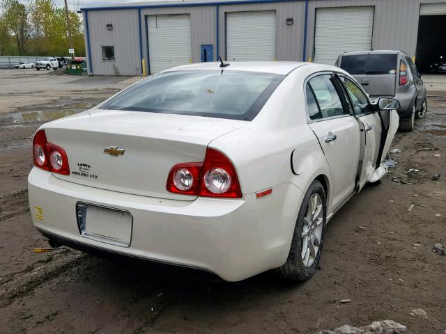 1G1ZE5E12BF330240 - 2011 CHEVROLET MALIBU LTZ თეთრი ფოტო 4