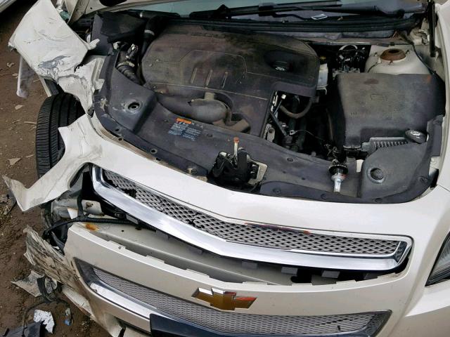 1G1ZE5E12BF330240 - 2011 CHEVROLET MALIBU LTZ თეთრი ფოტო 7