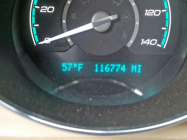 1G1ZE5E12BF330240 - 2011 CHEVROLET MALIBU LTZ თეთრი ფოტო 8