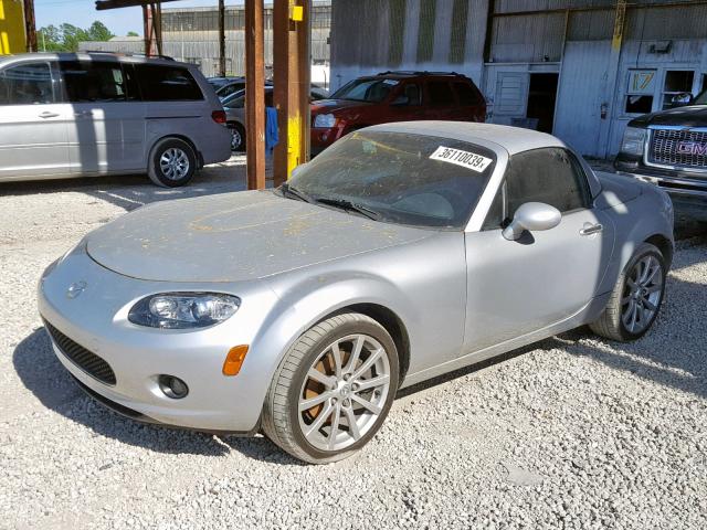 JM1NC26FX70123870 - 2007 MAZDA MX-5 MIATA SILVER photo 2